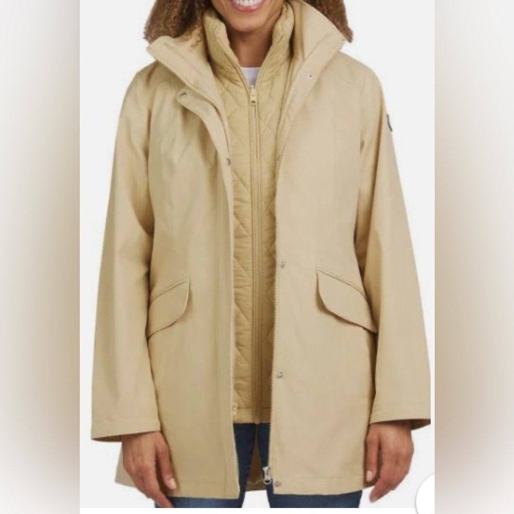 Lands End 3 in 1 Systems Jacket M 10/12